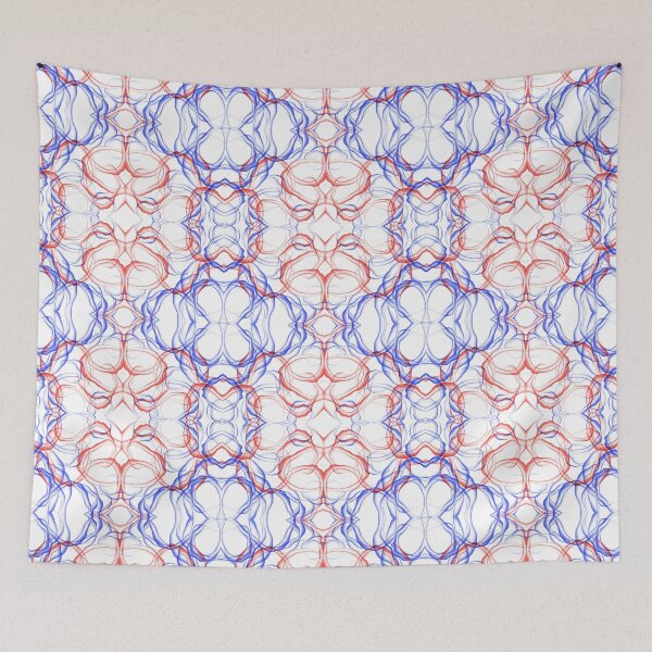 Item preview, Abstract Watercolor Ink Background - Blue Brown Stylish Patterns | Watercolor Stylish Patterns designed and sold by Delandor.