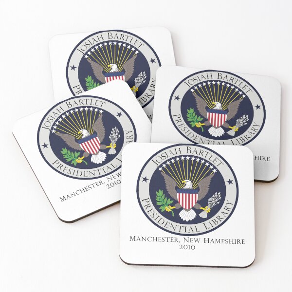 Item preview, Birthday Gifts Josiah Bartlet Presidential Library Logo Barlet For America Tee E-04122102 designed and sold by CarlosHoeger644.