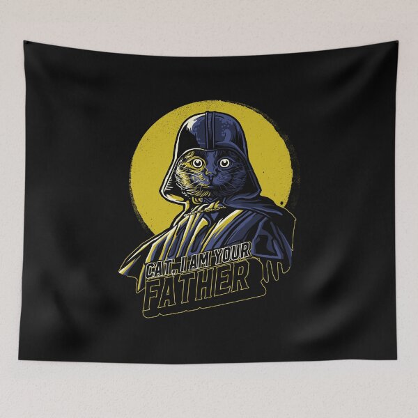 Item preview, Cat, I Am Your Father - unique design designed and sold by Froyd Wess.