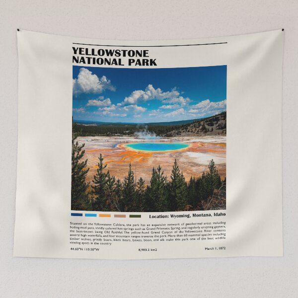 Item preview, Yellowstone National Park designed and sold by JoshuaDarbon94.