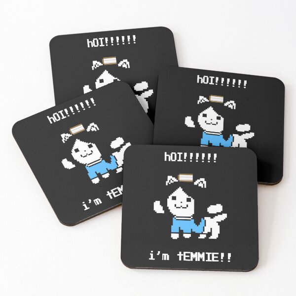 Item preview, I'm temmie character poster game designed and sold by Carvalho4780.