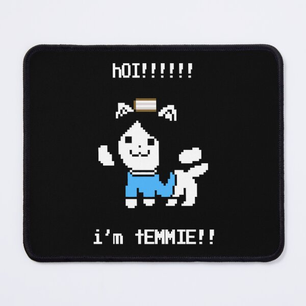 Item preview, I'm temmie character poster game designed and sold by Carvalho4780.