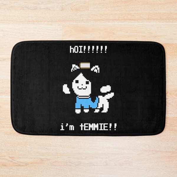 Item preview, I'm temmie character poster game designed and sold by Carvalho4780.