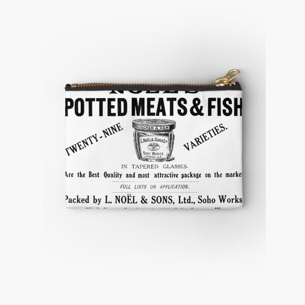 Item preview, Vintage Potted Meats advert 1914 designed and sold by Random Railways.