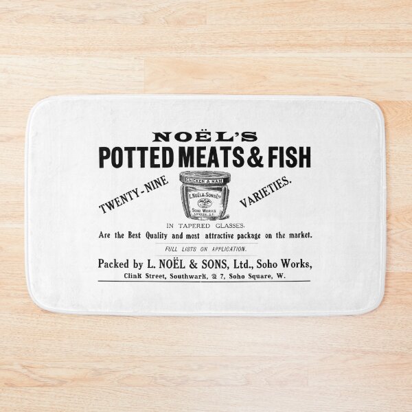 Item preview, Vintage Potted Meats advert 1914 designed and sold by Random Railways.