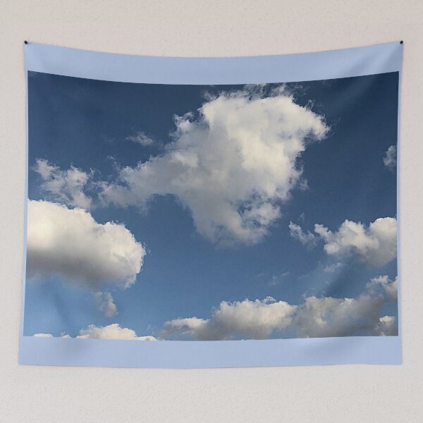 Item preview, Pretty Sky and Cumulus Blue Cloud designed and sold by imabbhey.