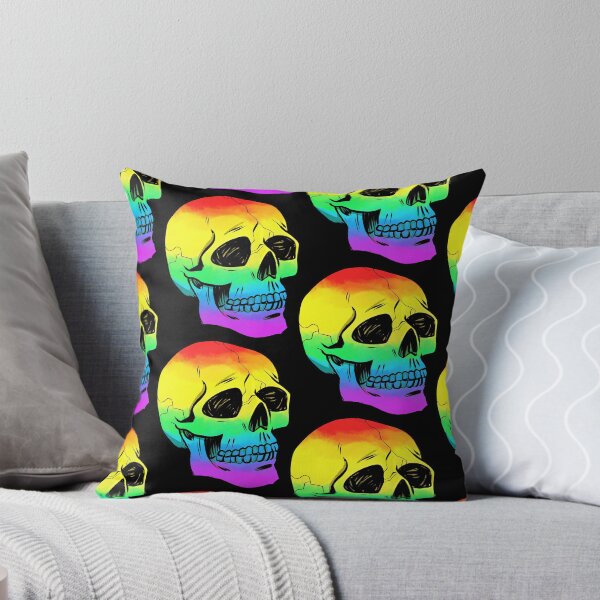 Item preview, Rainbow Pride Skull Pattern designed and sold by ArtPau.