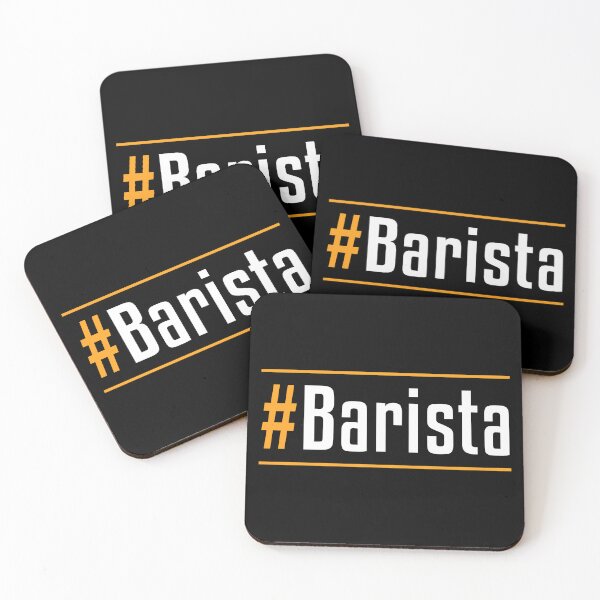 Artikelvorschau, Barista Kaffee Latte Cappuccino entworfen und verkauft von ReignGFX.