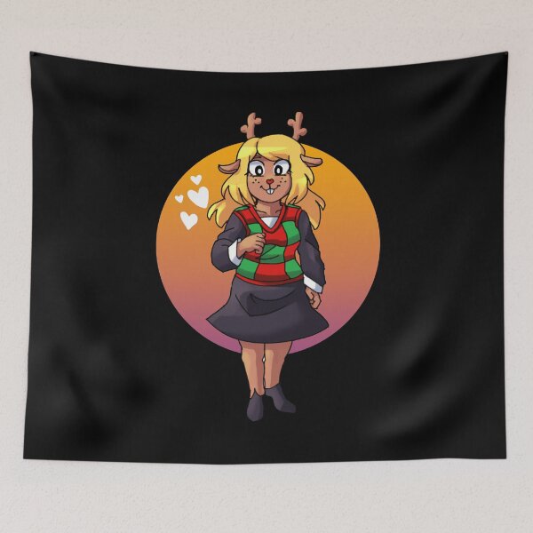 Item preview, Deltarune Noelle Holiday so cute art designed and sold by Carvalho4780.