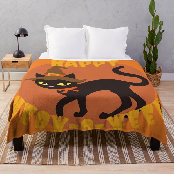 Item preview, Happy Meowoween Halloween Cat Design designed and sold by quinellie.