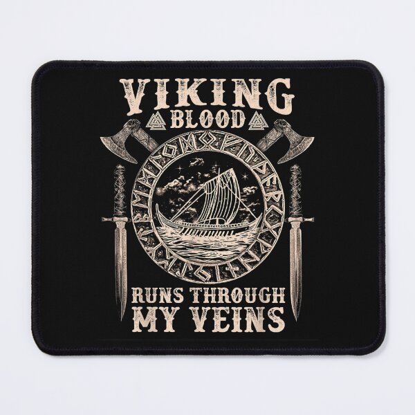Item preview, Viking Blood Runs through my Veins Viking Ship designed and sold by LucmanCear.