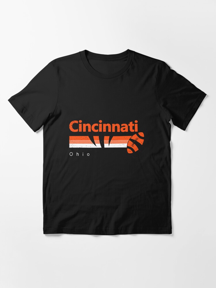 Cincinnati Football T-Shirt, Vintage Bengals Shirt, Cincinna - Inspire