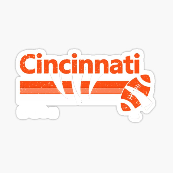 Cincinnati Bengals Retro Mascot Fan Design Art Print