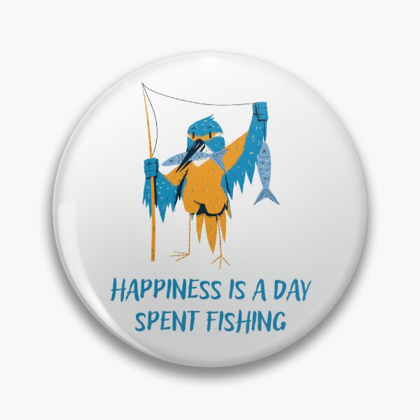 Item preview, Happiness Is A Day Spent Fishing designed and sold by Ildar012.