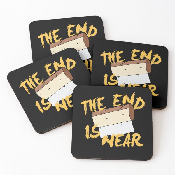 Item preview, The End Is Near Toilet Paper Toilet designed and sold by MooonTees.