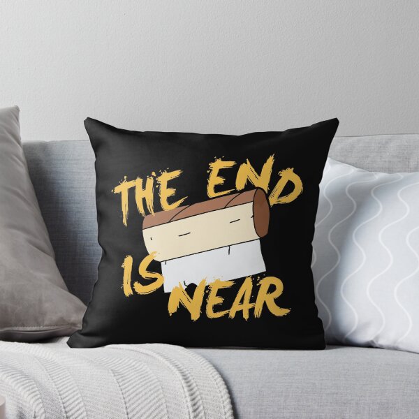 Item preview, The End Is Near Toilet Paper Toilet designed and sold by MooonTees.