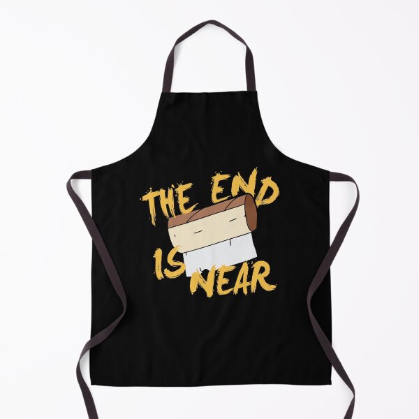 Item preview, The End Is Near Toilet Paper Toilet designed and sold by MooonTees.