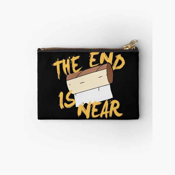 Item preview, The End Is Near Toilet Paper Toilet designed and sold by MooonTees.