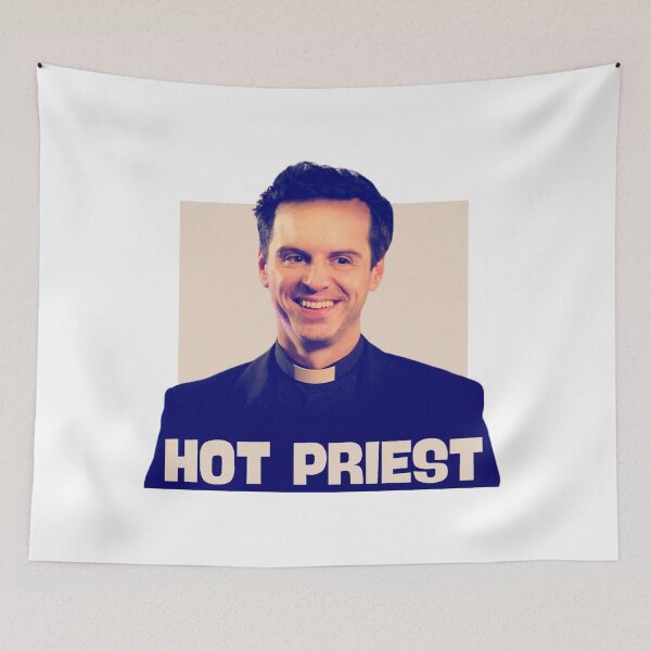 Item preview, Hot Priest designed and sold by WhiskeySparkle.