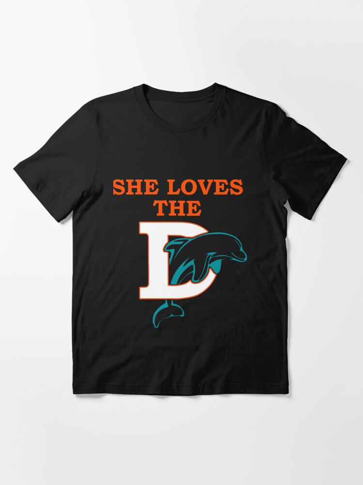 Miami Dolphins Shirt Miami Football Sunny She Loves The Miami D