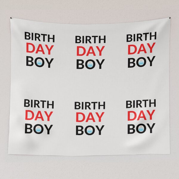 Item preview, BIRTH DAY BOY designed and sold by RobbiesMusic.