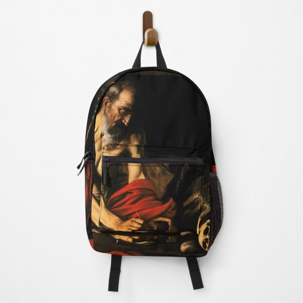 Item preview, Caravaggio St Jerome Chiaroscuro Dark Academia History Design designed and sold by Nostalgia Exclusive Malta.