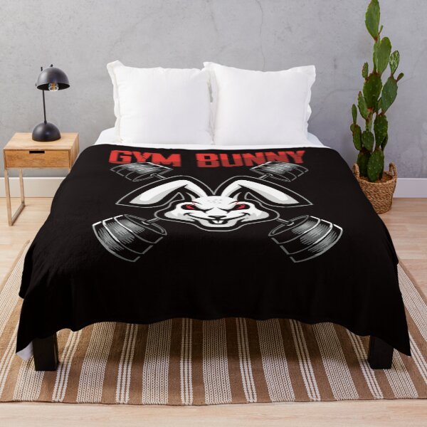 Item preview, Bunny Gym Personal Trainer Fitness Instructor Bodybuilding designed and sold by TomGiantDesigns.
