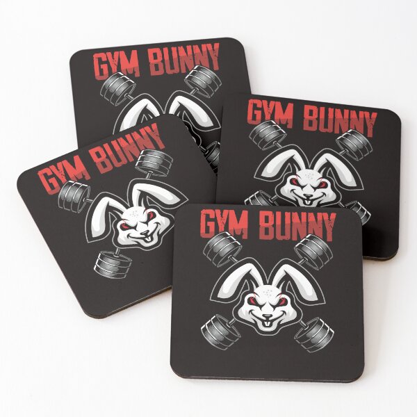 Item preview, Bunny Gym Personal Trainer Fitness Instructor Bodybuilding designed and sold by TomGiantDesigns.