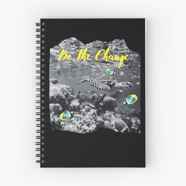 Item preview, Be The Change Turtle and Fish designed and sold by RedSparkle.