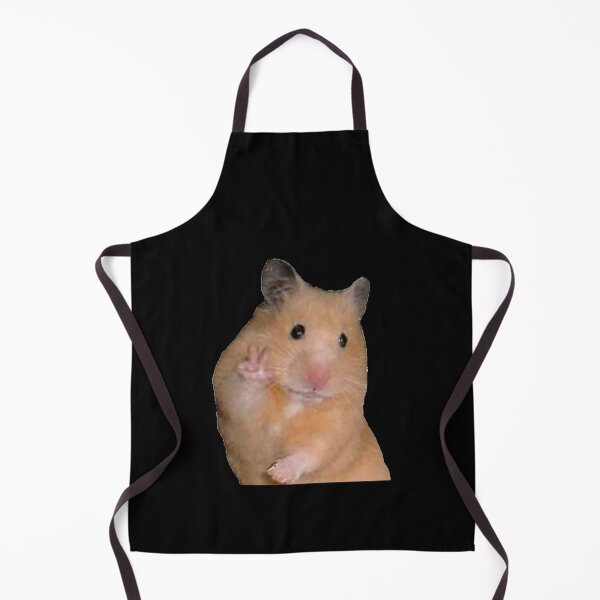 Item preview, Peace Sign Hamster Meme designed and sold by Aidallnnon.