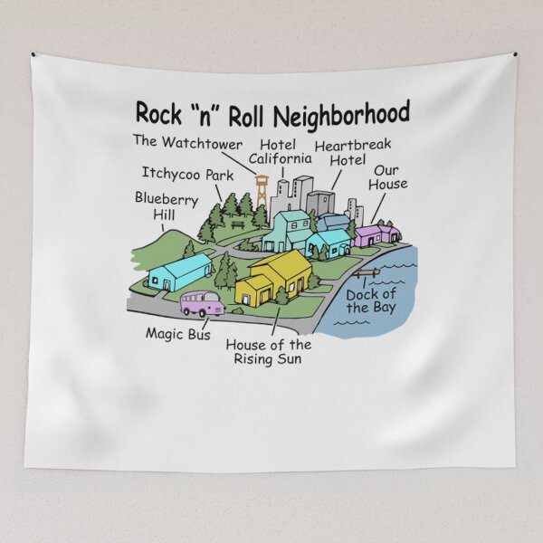 Item preview, Rock n roll Neighborhood designed and sold by LucmanCear.