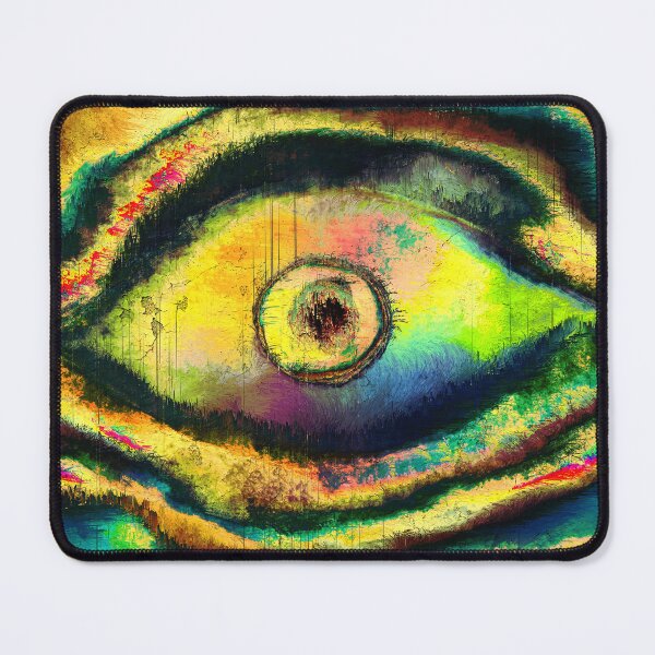 Item preview, Through time gazer eye psychedelic art designed and sold by stuukstly.