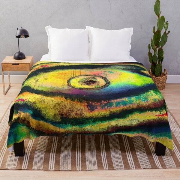 Item preview, Through time gazer eye psychedelic art designed and sold by stuukstly.