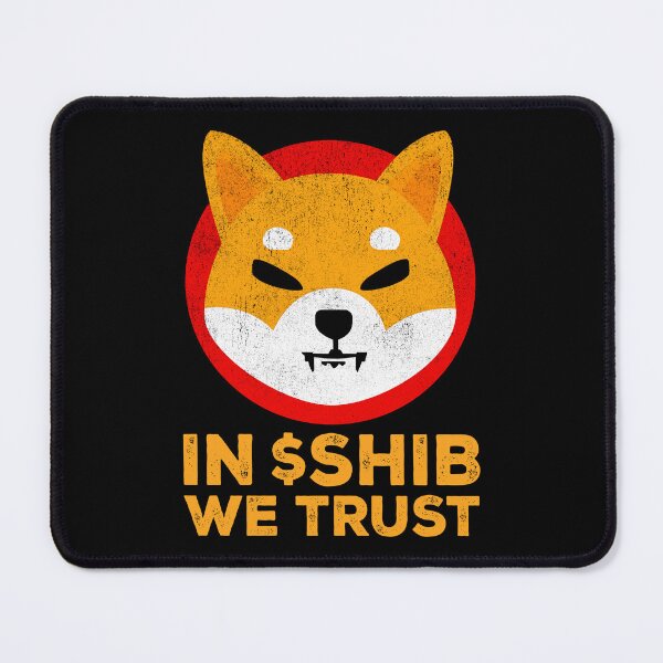 Item preview, In Crypto We Trust Shiba Inu Coin SHIB Army Crypto Token To The Moon Cryptocurrency Blockchain Wallet designed and sold by RamonaBernhard.