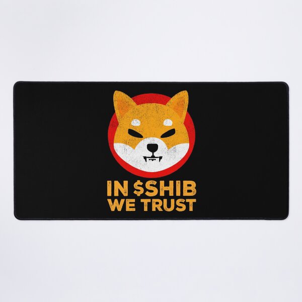 Item preview, In Crypto We Trust Shiba Inu Coin SHIB Army Crypto Token To The Moon Cryptocurrency Blockchain Wallet designed and sold by RamonaBernhard.