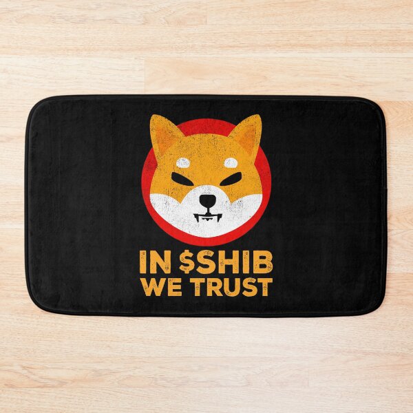 Item preview, In Crypto We Trust Shiba Inu Coin SHIB Army Crypto Token To The Moon Cryptocurrency Blockchain Wallet designed and sold by RamonaBernhard.