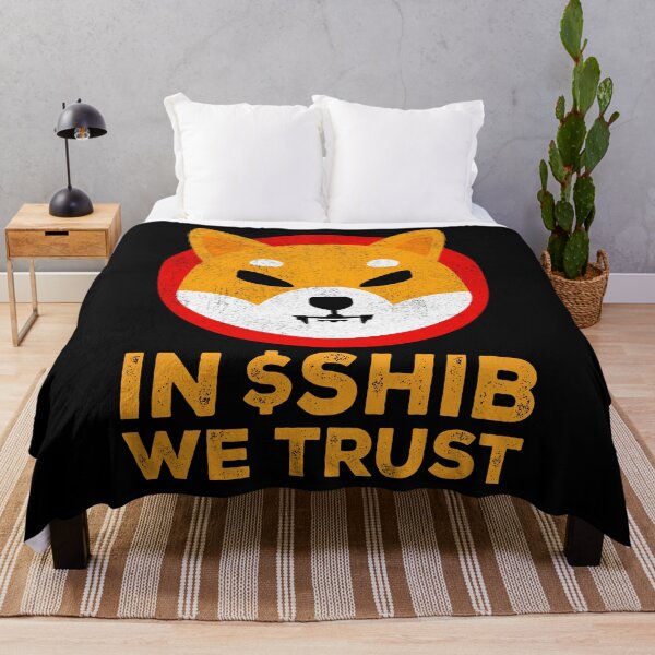 Item preview, In Crypto We Trust Shiba Inu Coin SHIB Army Crypto Token To The Moon Cryptocurrency Blockchain Wallet designed and sold by RamonaBernhard.