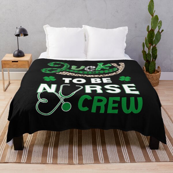 Item preview, Lucky to be a Nurse Crew St Patrick Days designed and sold by PuPPuB.