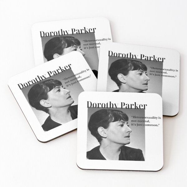 Item preview, Dorothy Parker Portrait - On Heterosexuality designed and sold by VioMil.