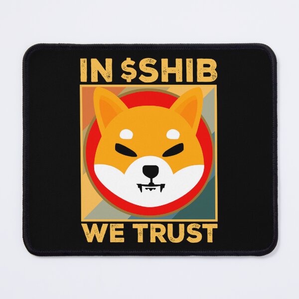 Item preview, In Crypto We Trust Shiba Inu Coin SHIB Army Crypto Token To The Moon Cryptocurrency Blockchain Wallet designed and sold by RamonaBernhard.