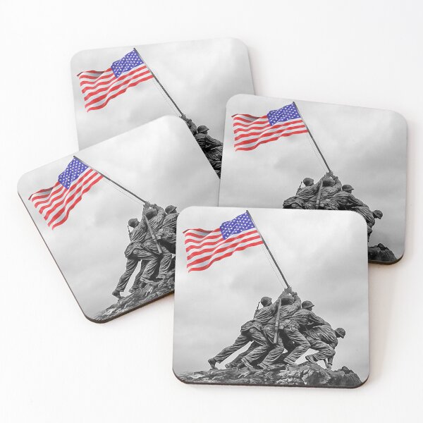 Item preview, Marine Corps War Memorial designed and sold by MetalHorns.