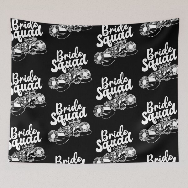 Item preview, Bride Squad Bridal Party Tin Cans Matching Group designed and sold by GravitiTees.
