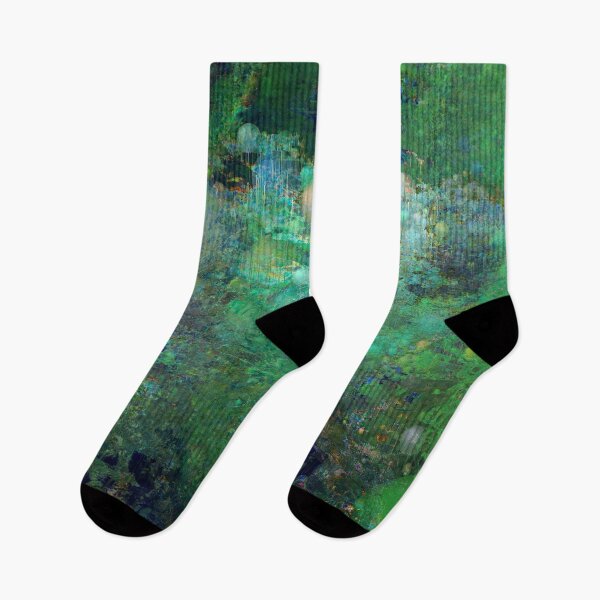 Item preview, Green abstract glitch texture  designed and sold by stuukstly.