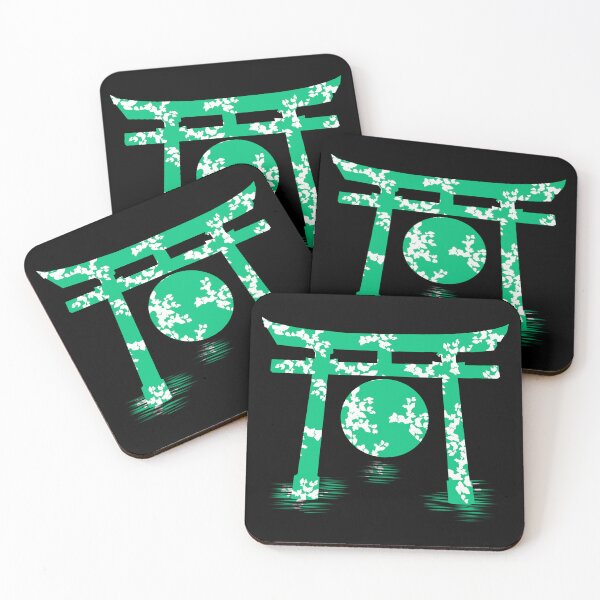 Item preview, Japanese Gate - Japanese Torii Gate Jade Green designed and sold by RiciPaneto.