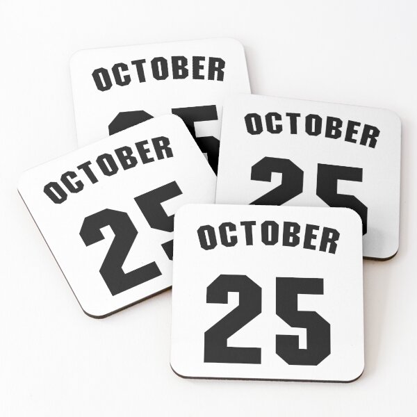 Item preview, Date of birth  25 October  birthday gift sport design designed and sold by Panya-Design.