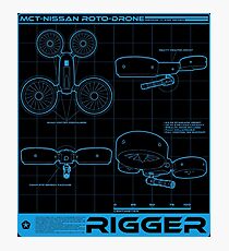 Shadowrun - Rigger Shirt (Version 3) Photographic Print