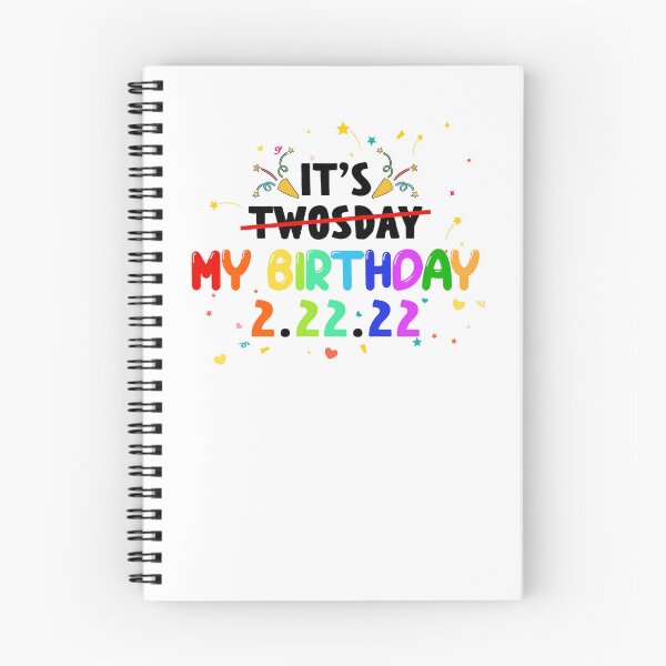 Item preview, It's My Birthday Twosday, Tuesday February 22nd 2022 designed and sold by EspenoyStore.