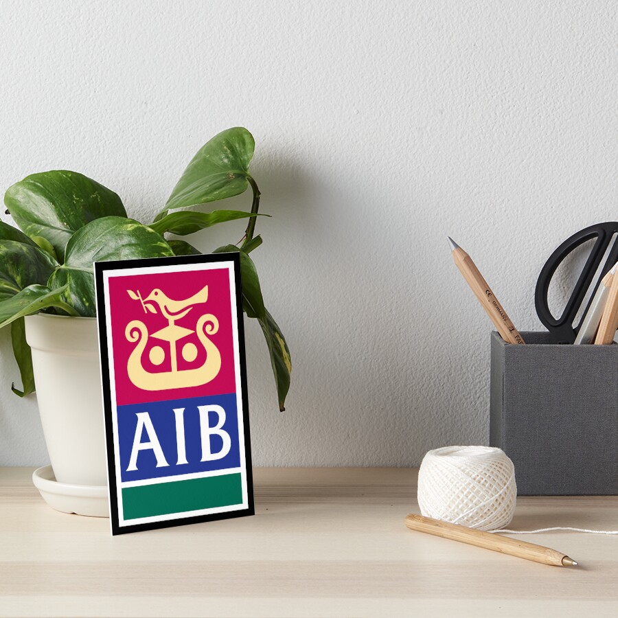 Logo Of Allied Irish Bank 1990 2016 Art Board Print For Sale By Shav Logo Of Allied Irish Bank 1990 2016 Art Board Print For Sale By Shav