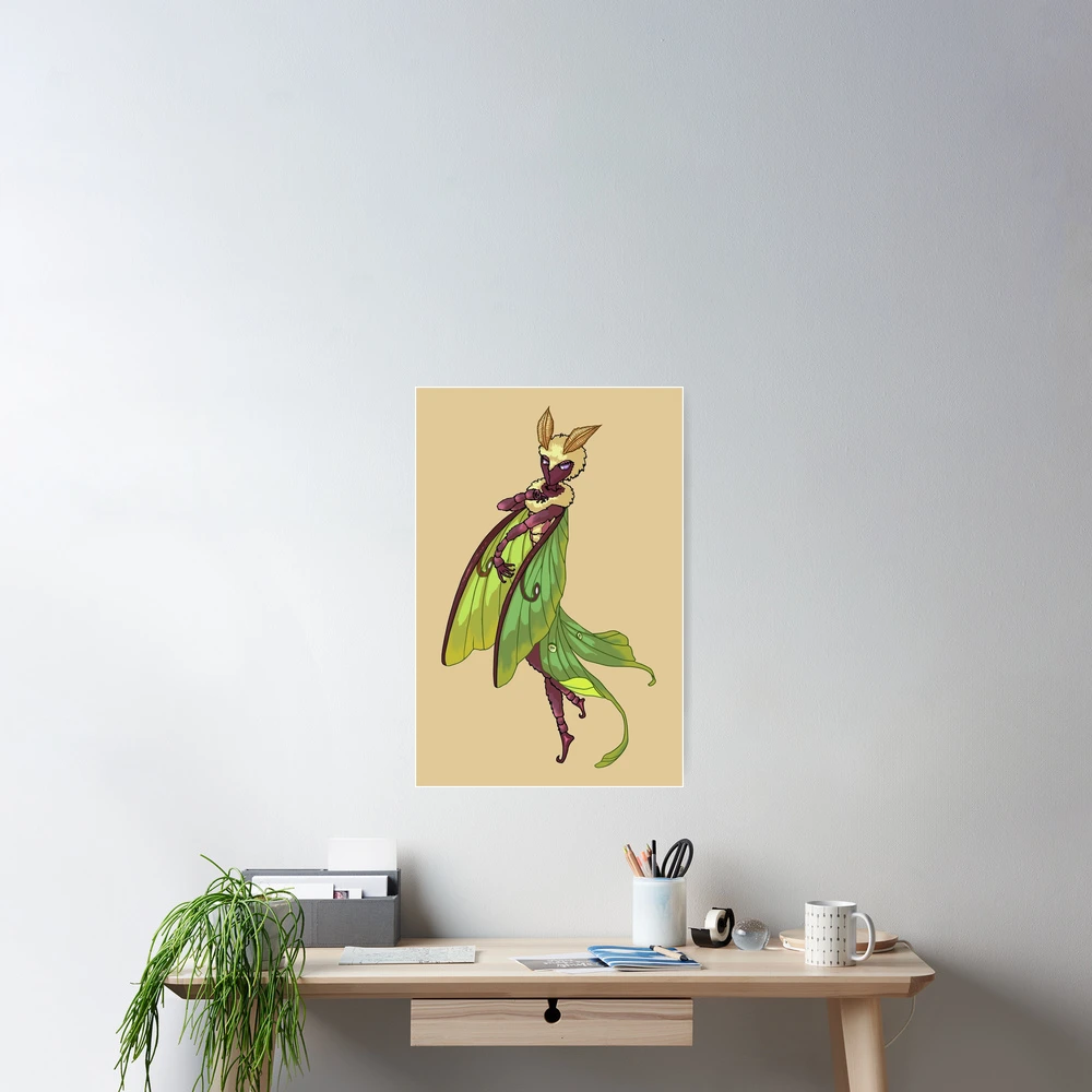 絵画 Moth Girl farp,x_large,wall_texture,