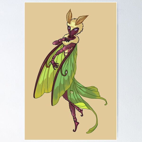 Luna Moth Girl MONSTER GIRLS Series I